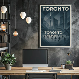 Toronto Cityscape Poster
