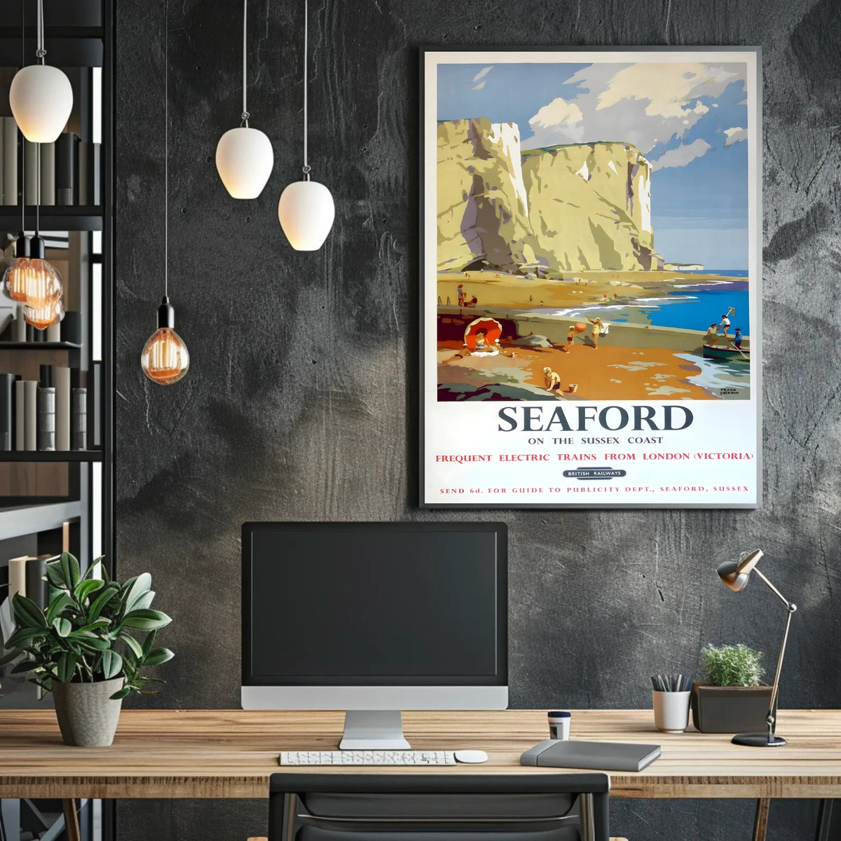 Seaford On The Sussex Coast Poster