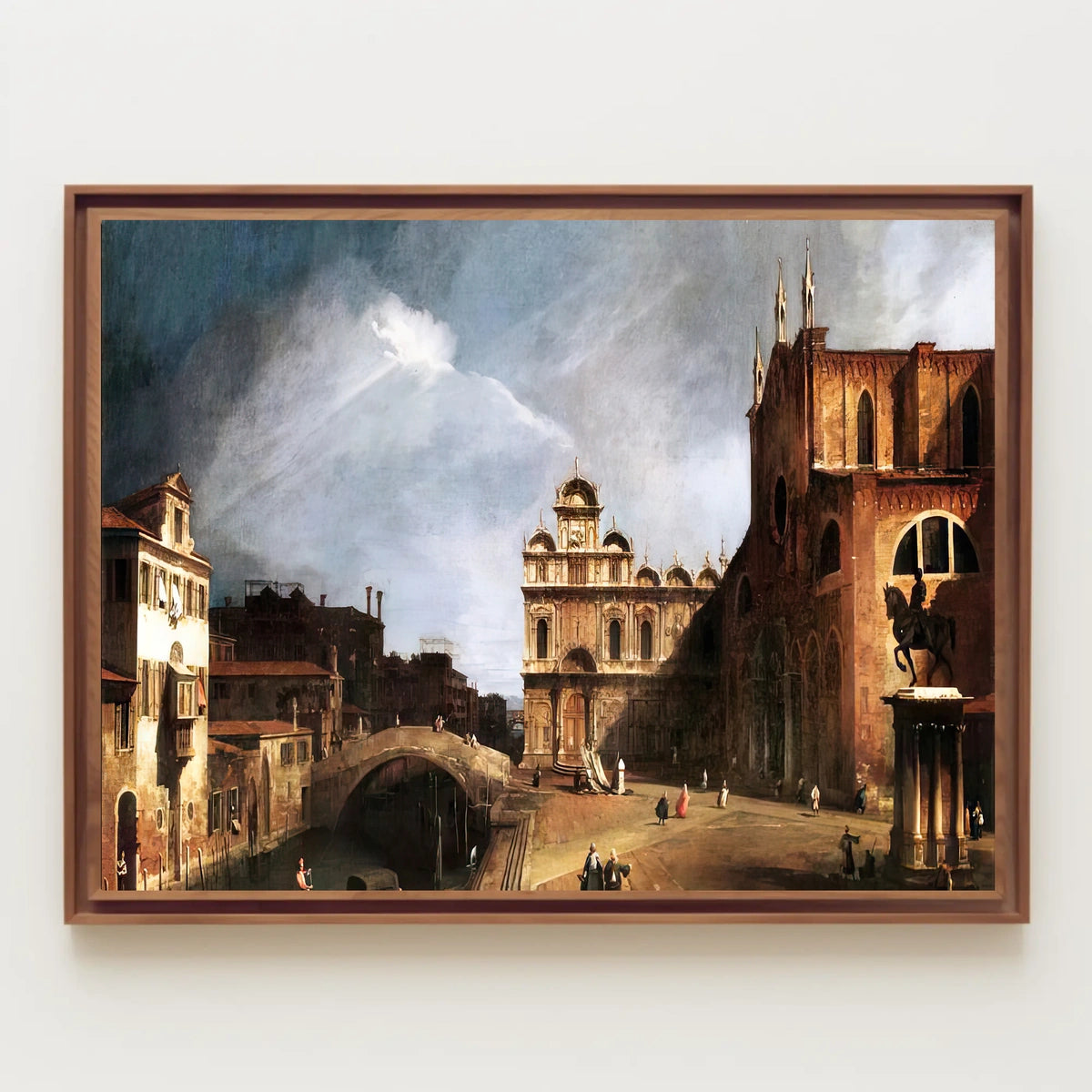 Venetian Cityscape with Historical Elegance Cultural or Heritage Poster