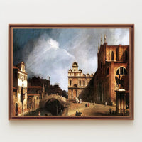 Venetian Cityscape with Historical Elegance Cultural or Heritage Poster