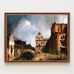 Venetian Cityscape with Historical Elegance Cultural or Heritage Poster