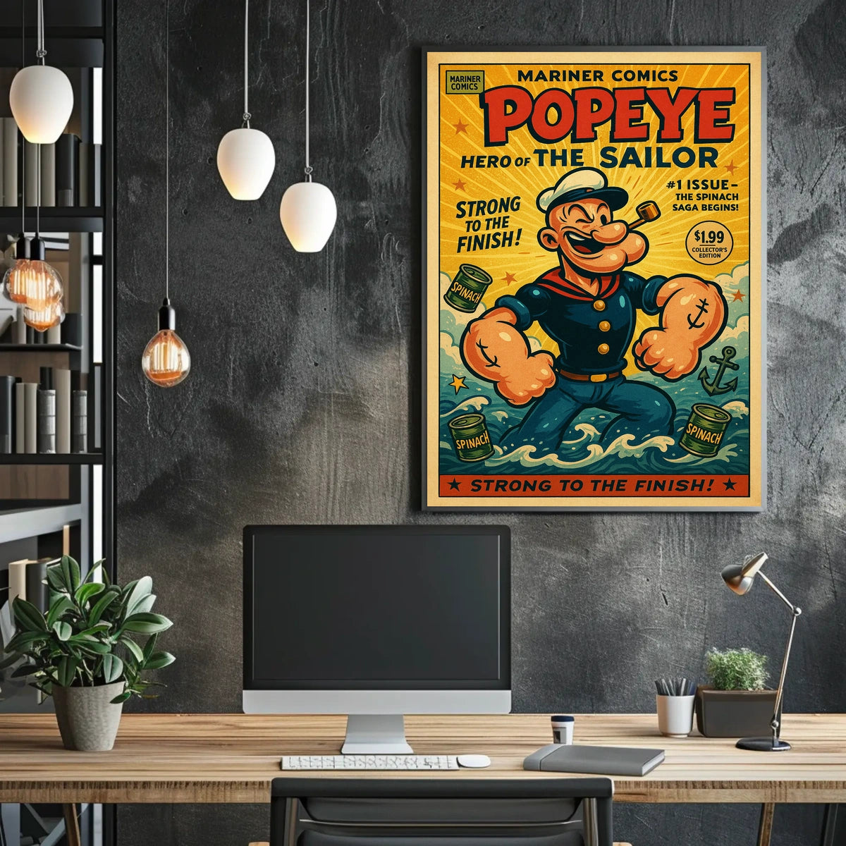 Popeye 1929 Art Poster POP-248