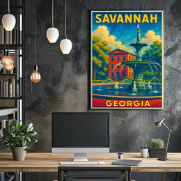 Savannah, Georgia Poster