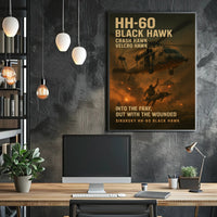 Sikorsky HH-60 Black Hawk Military Recruitment Poster