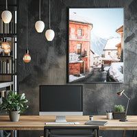 Winter Village Serenity Poster