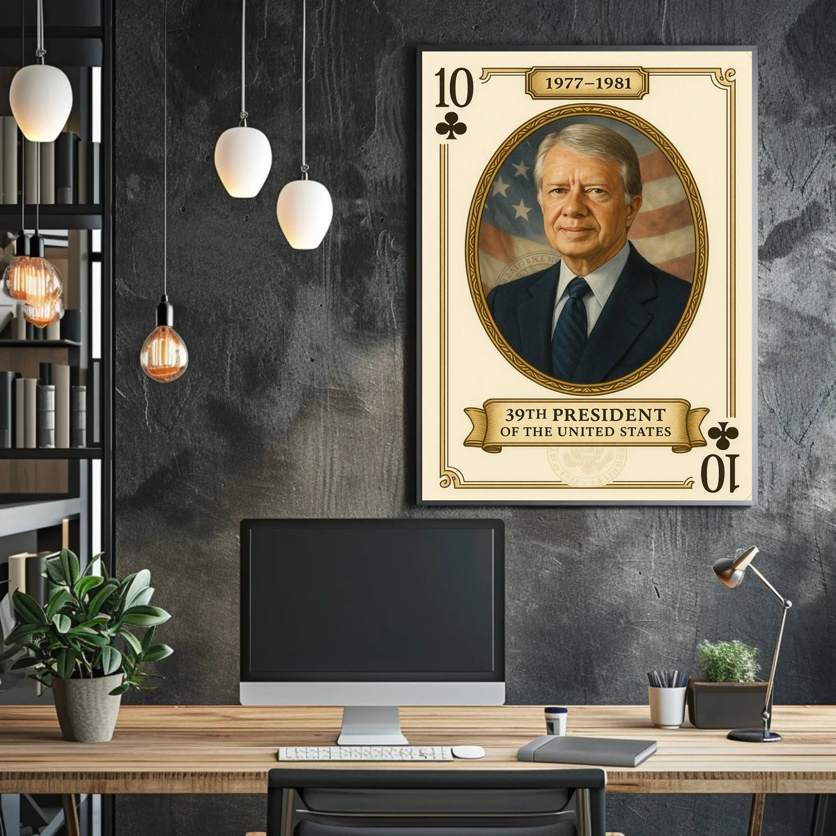 39th President Of United States Poster
