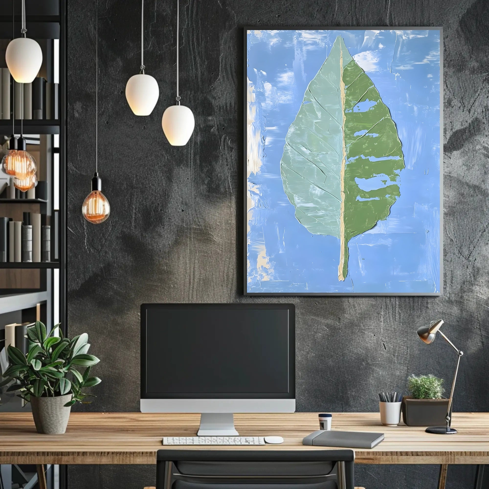 Nature Palette Scenic Poster Wall Art Print
