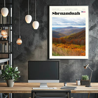 Shenandoah Scenic National Park Poster Print