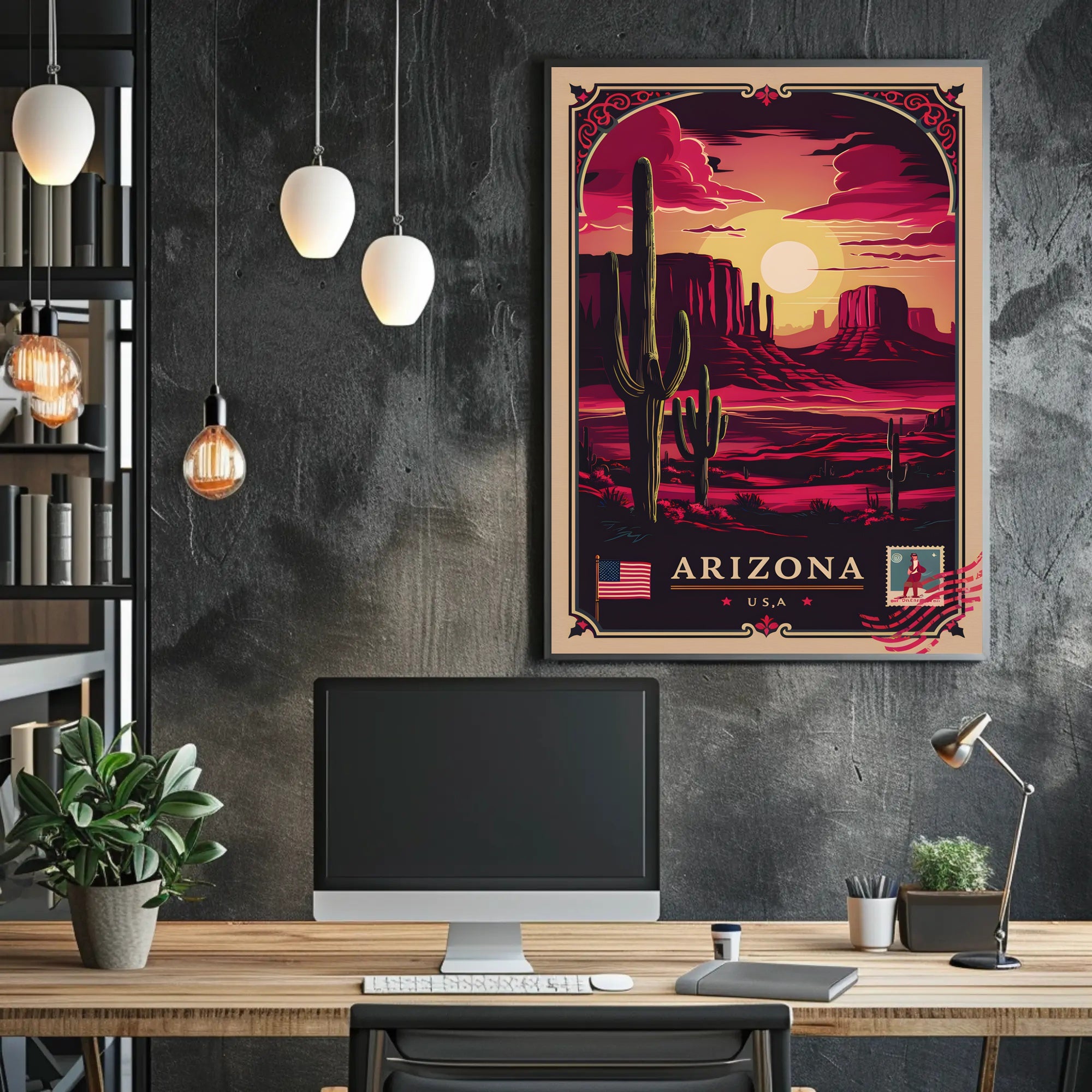 Arizona Sunset Poster