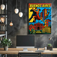 Buenos Aires A Vibrant Cityscape Poster