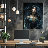 Enigmatic Elegance Poster