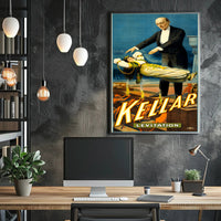 Kellar Magic Show Vintage Advertisement Poster