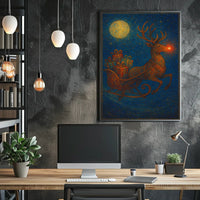 RudolphS Starry Night Poster