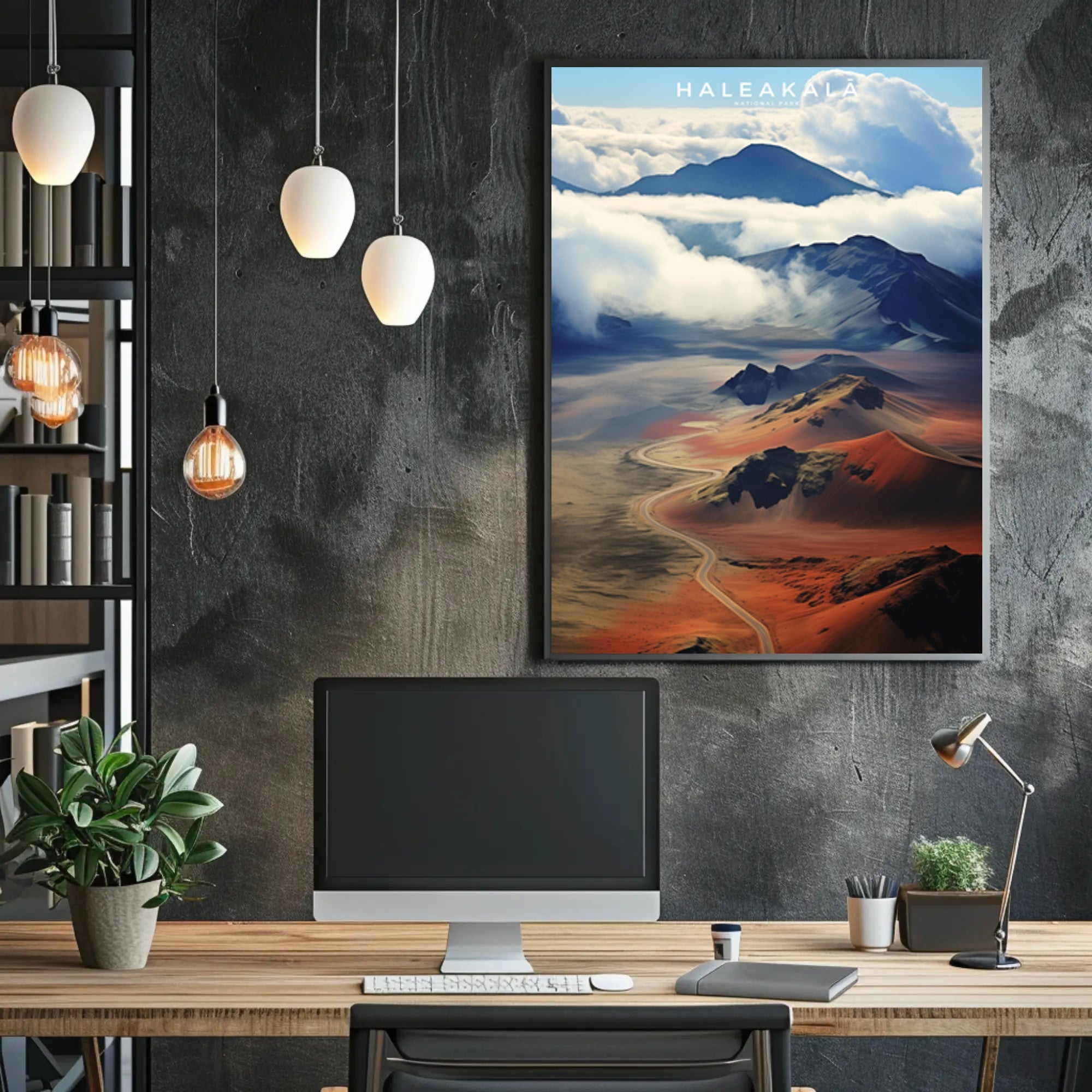 Haleakalā National Park Travel Poster Print