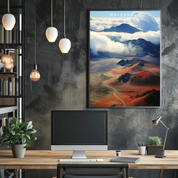 Haleakalā National Park Travel Poster Print