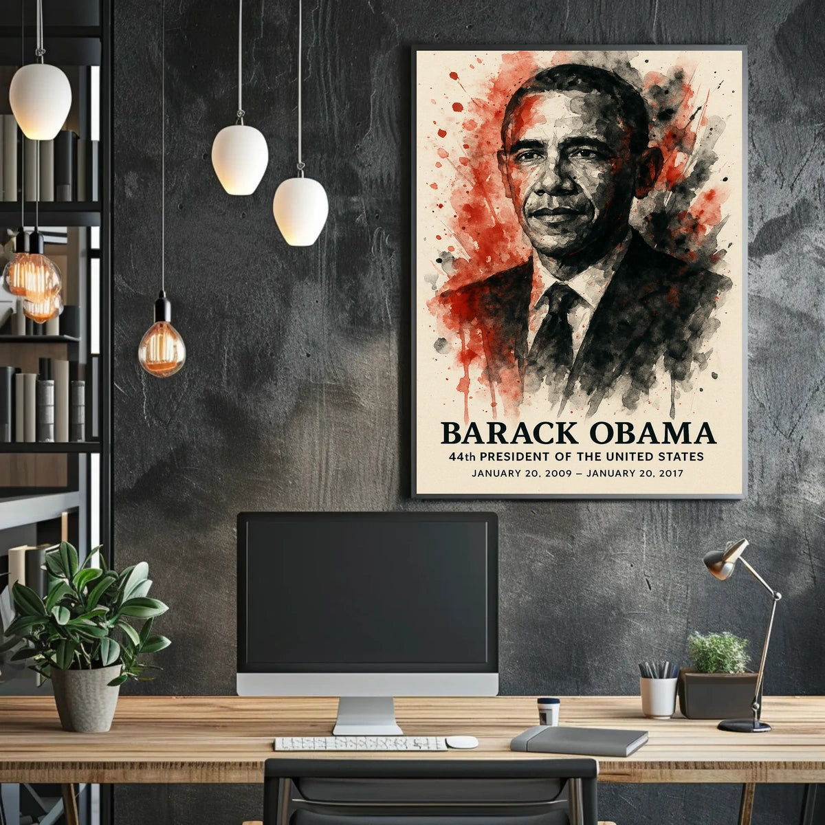 Barack Obama 44th President Poster