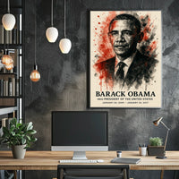 Barack Obama 44th President Poster