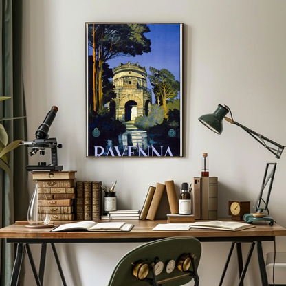 Ravenna, Italia Vintage Poster