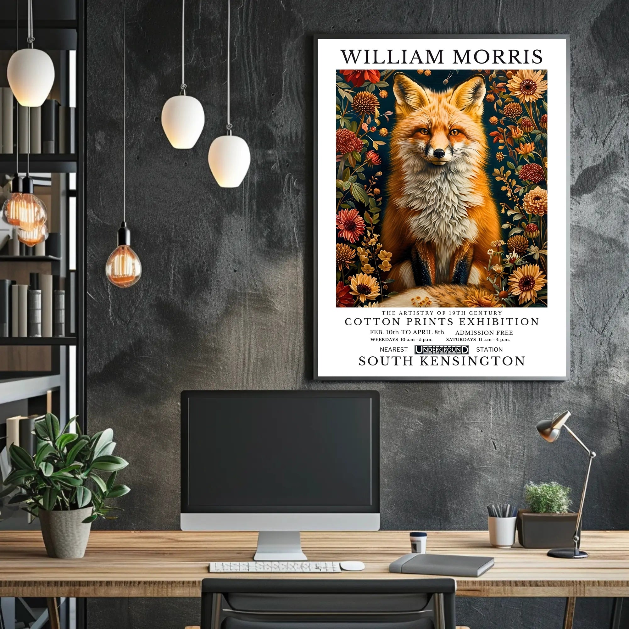 William Morris Vintage Elegance Cultural or Heritage Poster