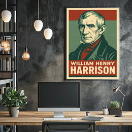 William Henry Harrison Photography Realism Collector Poster