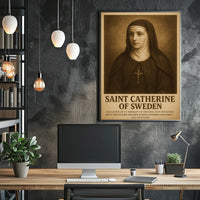 Saint Catherine Of Sweden Poster