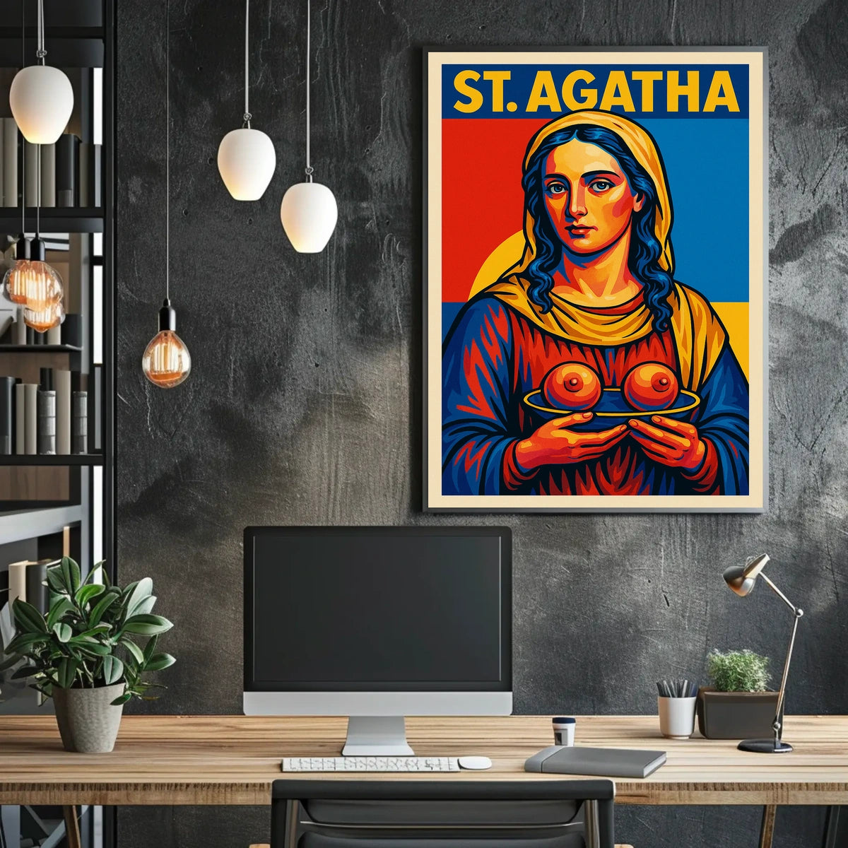 St. Agatha Poster