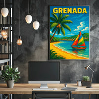 Discover Grenada Poster