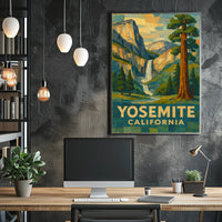 Yosemite National Park Poster