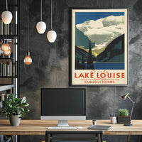 Lovely Lake Louise Poster