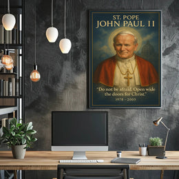 St. Pope John Paul II Poster PosterGoat