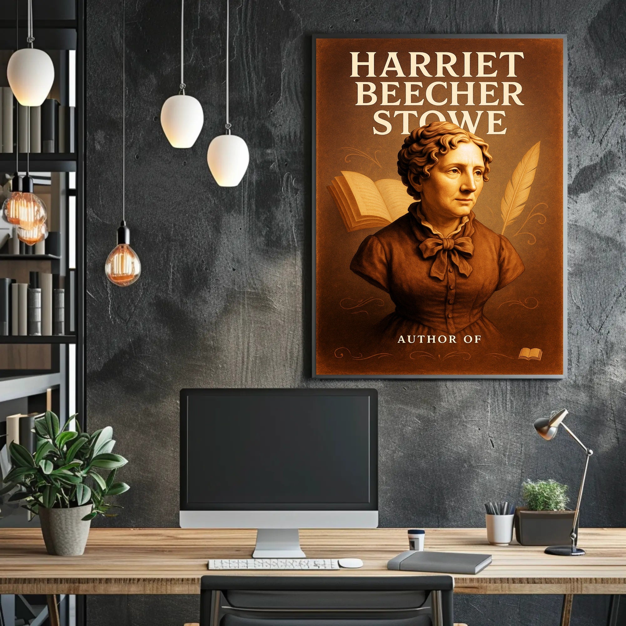 Harriet Beecher Stowe Poster PosterGoat