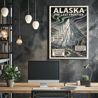 Alaska The Last Frontier Poster