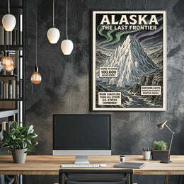 Alaska The Last Frontier Poster
