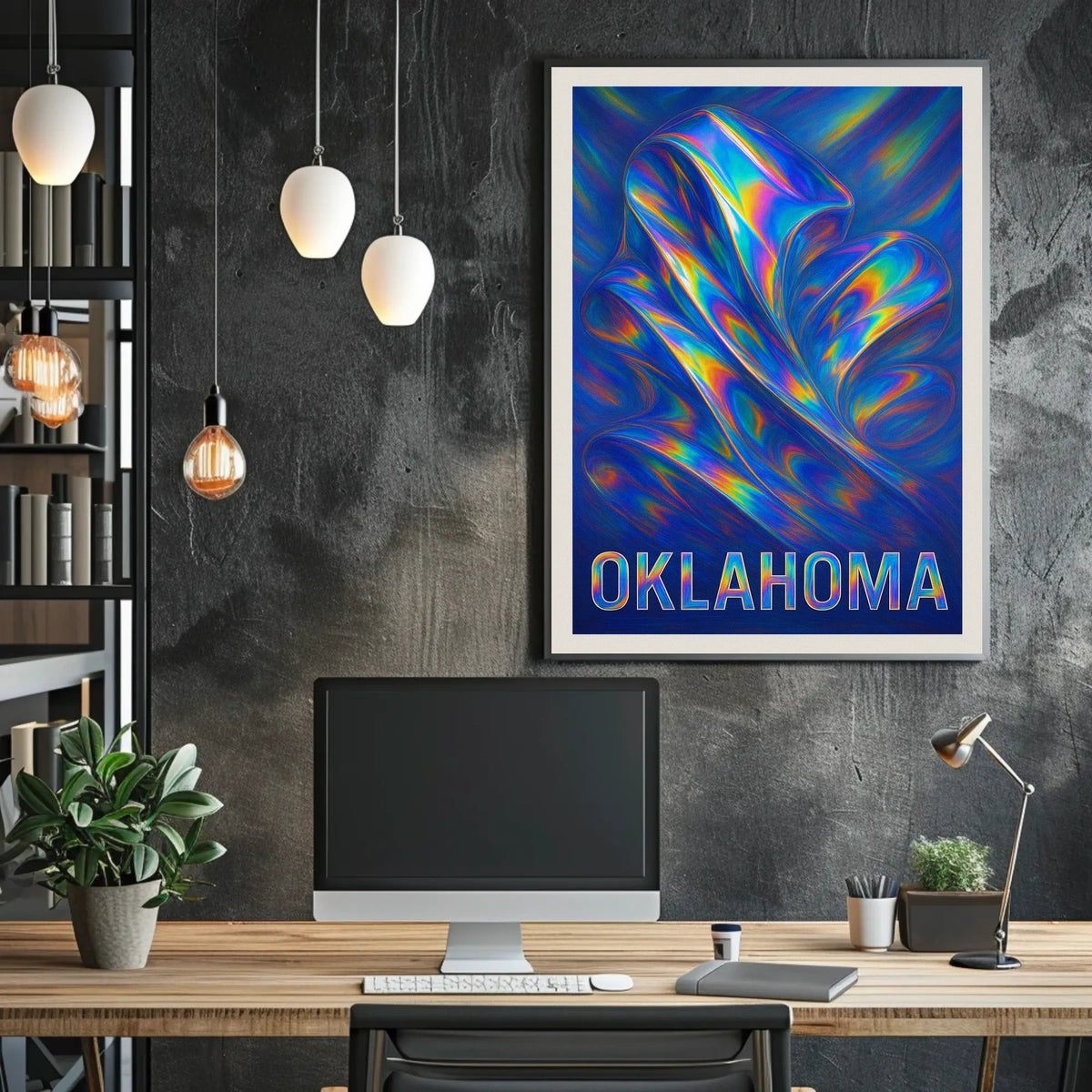 Oklahoma Abstract Abstract Poster