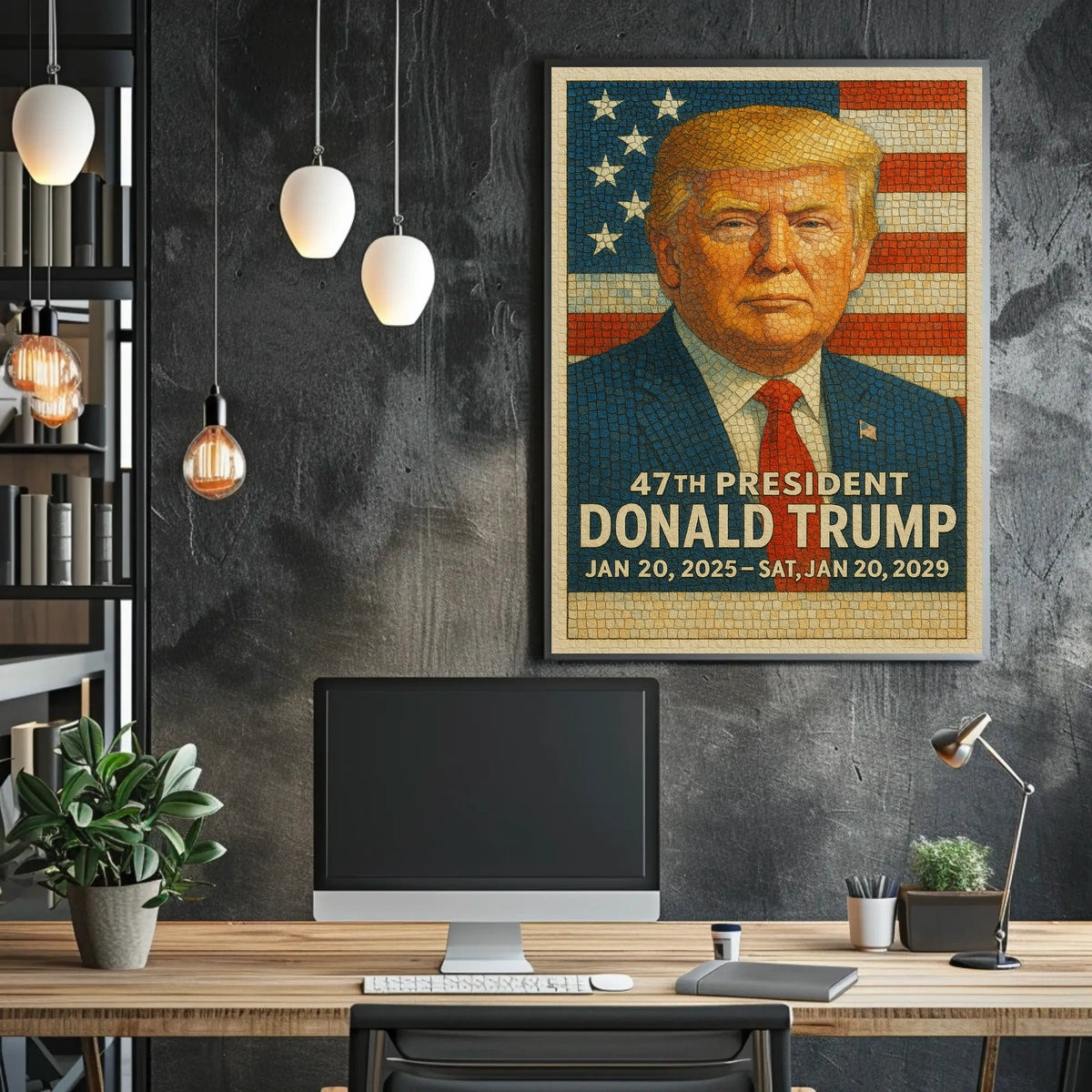 Donald Trump 47th President Poster