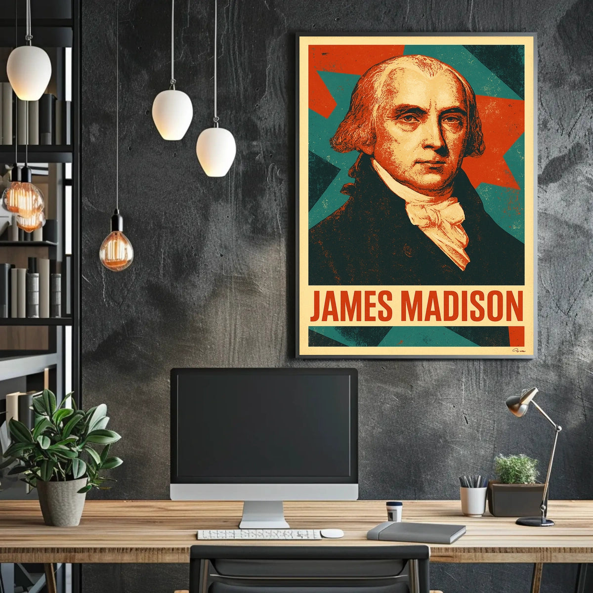 James Madison Poster
