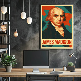 James Madison Poster