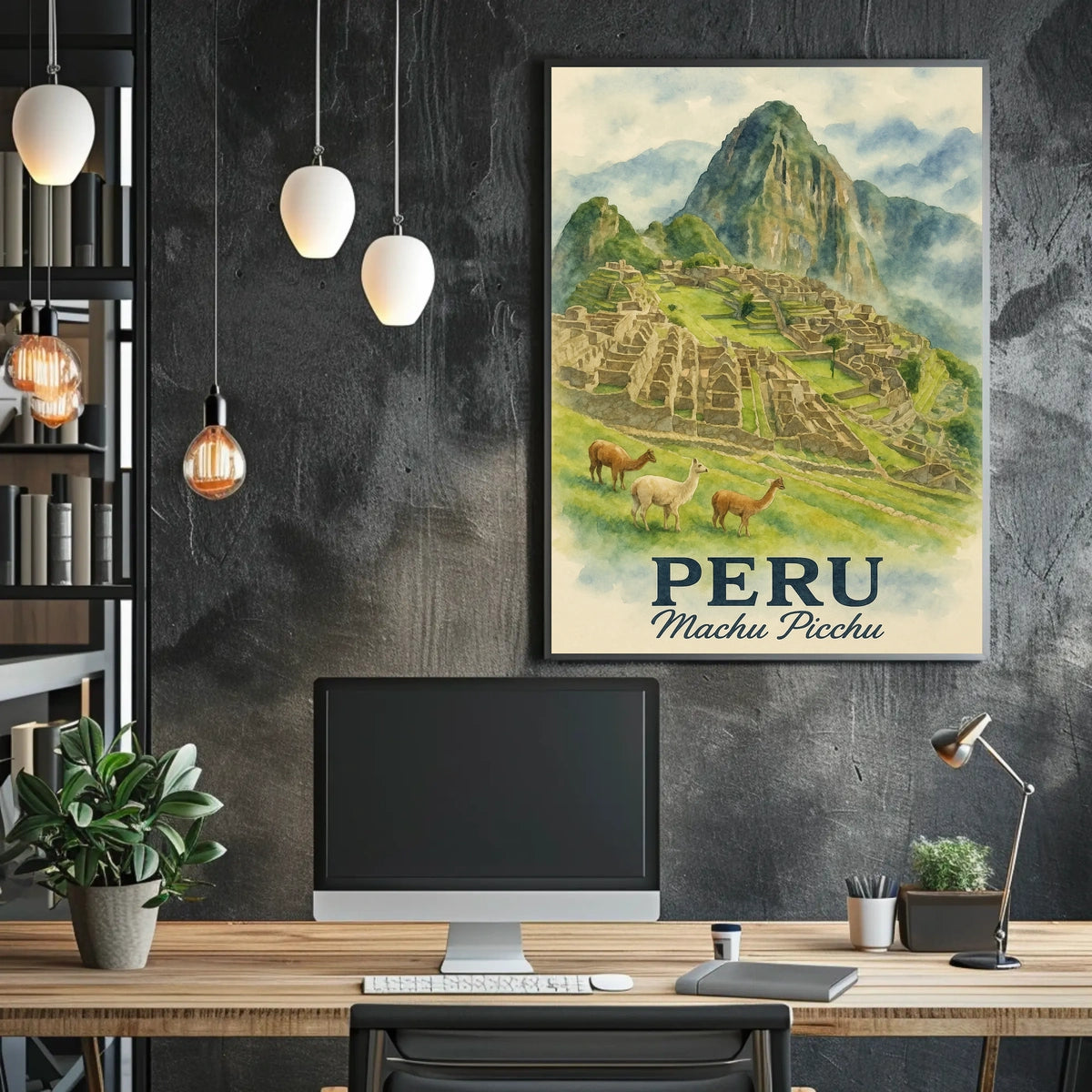 Machu Picchu Peru Poster