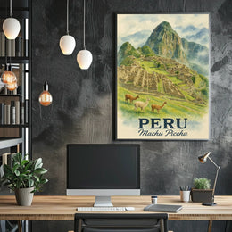 Machu Picchu Peru Poster