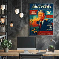 Jimmy Carter Era of Transformation Poster Wall Art PosterGoat