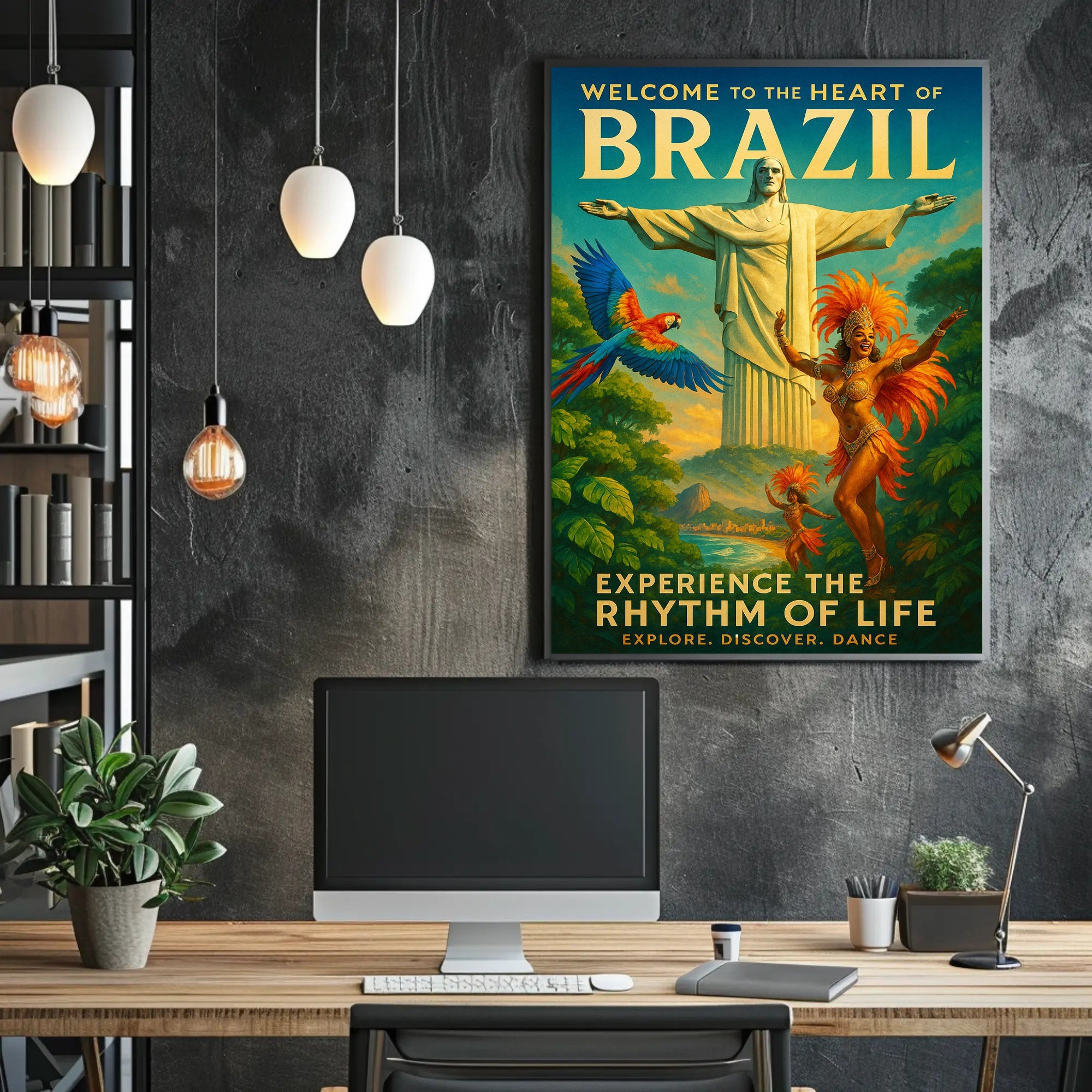 Welcome to the Heart of Brazil Poster