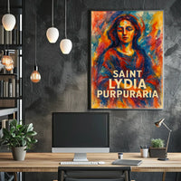 Saint Lydia Purpuraria Poster