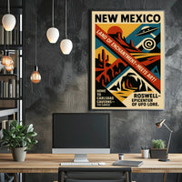 New Mexico Land of Enchantment Poster