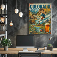 Explore Colorado Adventures Poster