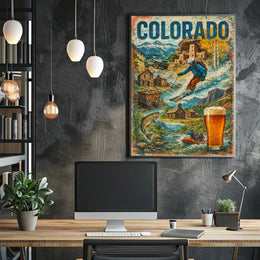 Explore Colorado Adventures Poster