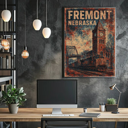 Fremont, Nebraska Poster
