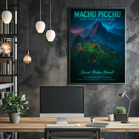Machu Picchu Lost City of the Incas Poster