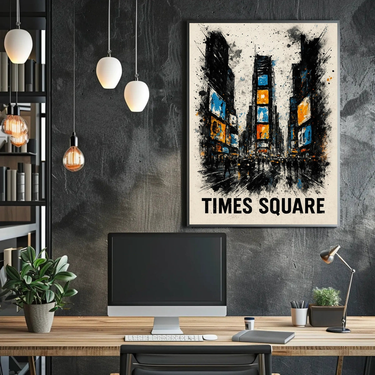 Times Square Vibes Poster
