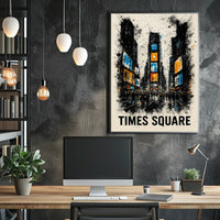 Times Square Vibes Poster
