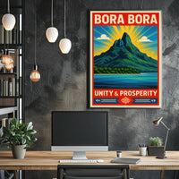 Bora Bora  Unity & Prosperity Poster PosterGoat